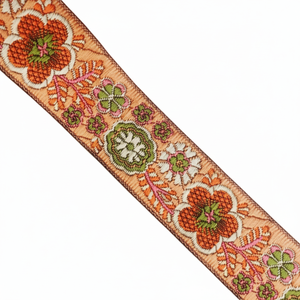 Sangle de sangle Jacquard de style ethnique vintage en différentes couleurs tissé ruban de tricot en polyester pour accessoires de vêtement sangles de sac - Product Image 1