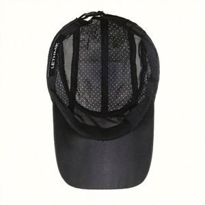 Casquette de baseball personnalisée à séchage rapide, imperméable en nylon, pour activités de plein air, course estivale, non structurée, à calotte souple - Product Image 5