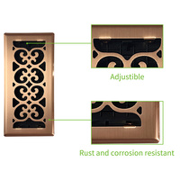 Offre Spéciale Lakeso Grille d'aération décorative de 4*12 pouces, ventilation en aluminium, ventilation au sol, usine OEM OEM de haute qualité7