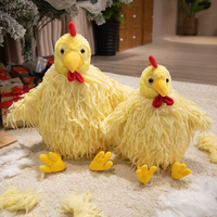Jouets en peluche réalistes et mignons en forme de gros pénis, peluche super douce en coton PP, poulet en peluche moelleux, cadeau d'anniversaire pour enfants