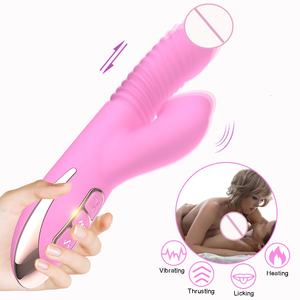 女性の大人のおもちゃのための高品質の受信機Gスポットバイブレーター女性の大人のおもちゃのための真空ディルド発振器 - Product Image 2