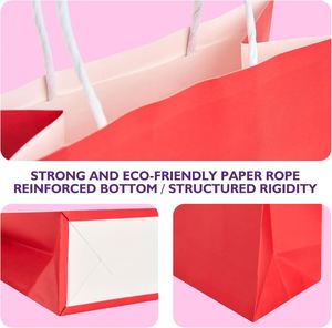 Bolsas de Papel Kraft Personalizadas, Biodegradables, Ecológicas y Duraderas para Regalos de Eventos Especiales y Necesidades de Empaque Diario Únicas - Product Image 2