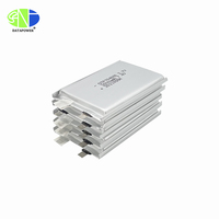 Baterai polimer litium kustom 3.7v 2000mAh 704060 3.7v baterai lipo untuk pelacak GPS