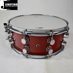 2024 Jingying Music Marching Snare Drums, prix <span class=keywords><strong>de</strong></span> gros haut <span class=keywords><strong>de</strong></span> gamme 14x5.5 pouces 9 couches Birch Lacquer Snare Drums - Product Image 5