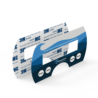 Panneau de membrane de petite taille pour commande d'appareils électroménagers, compatible avec la production en série et la personnalisation