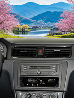 Reproductor Multimedia para Auto de 6.28 Pulgadas, Universal, Android 15, con Android Auto y CarPlay Inalámbrico, Reproductor de Video, Bluetooth y WiFi