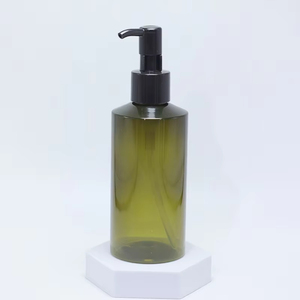 Fast Shipping Wholesale <b>Empty</b> Press Pump Body Oil <b>Bottles</b> 200ml Amber Color Oil Dispenser <b>Plastic</b> <b>Bottle</b> for Oil - Product Image 5