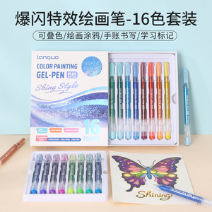 Ensemble <span class=keywords><strong>de</strong></span> stylos marqueurs neutres à paillettes, stylos <span class=keywords><strong>de</strong></span> couleur haute capacité pour la lecture <span class=keywords><strong>de</strong></span> résumés, les procès-verbaux <span class=keywords><strong>de</strong></span> réunions et la marquage des plans <span class=keywords><strong>de</strong></span> <span class=keywords><strong>travail</strong></span> - Product Image 4
