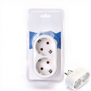 Adattatore a 2 Prese 5U per Sistemi Elettrici RV Prodotto in Spagna Modello 177355 - Product Image 1