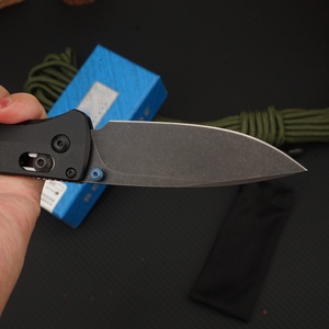 Cuchillo Plegable de Acero Inoxidable de Grado Industrial, Hoja de Punta Caída, Mango de Aluminio, Uso en Deportes al Aire Libre, 0.3 Años de Garantía - Product Image 2