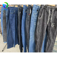 Grosir pakaian bekas jeans pria membeli jumlah besar untuk dijual ulang modis pakaian bekas jeans pakaian bekas untuk pria