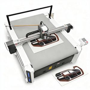 REMEYA CNC Oscillating Knife Cutter Semi-Automatic Digital Cutting Machine 1600x2500mm Working Area 0.1mm Precision <b>Sofa</b> - Product Image 1