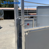 Écuries Portables Économiques avec Toit pour Chevaux, Clôture Extérieure Personnalisée et Boxes