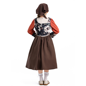 Traje de cerveza de estilo rural Retro Medieval para niños y niñas Cosplay Western Cowboys disfraces de actuación para niños Cosplay - Product Image 6