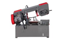 Chine Machine de scie à ruban semi-automatique de 280mm Affûteuse de lame de scie à ruban industrielle Machines de découpe horizontales pour le métal