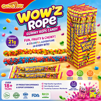 Permen Gummy Drop Rasa Asam Lembut Kenyal yang Laris Manis, Dapat Disajikan dengan Selai Gel Asam, Permen Unik, OEM Label Pribadi