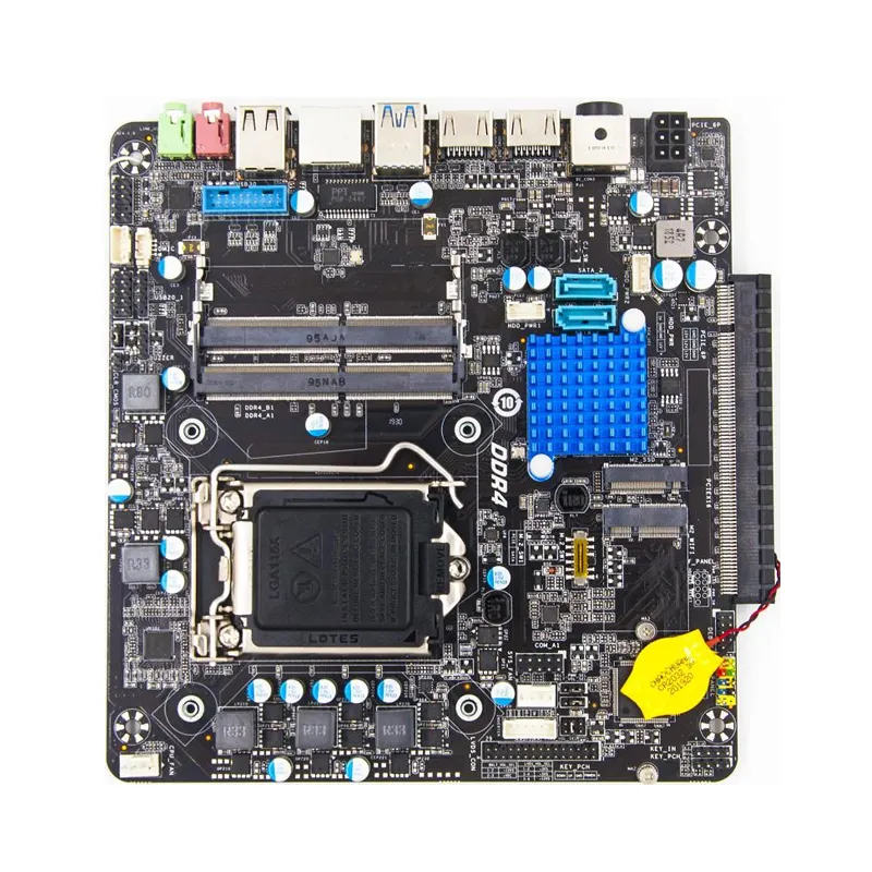 Core 7 8 9 Generation CPU socket 1151 H310 with Chips ITX Motherboard h310C ITX/AC side-plug graphics