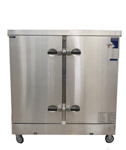 Vaporera Eléctrica/<span class=keywords><strong>a</strong></span> Gas Comercial con Apagado Automático por Flotador |   Temporizador y control de temperatura para arroz, pan, mariscos, con protección contra la quema en seco y duradero - Product Image 2