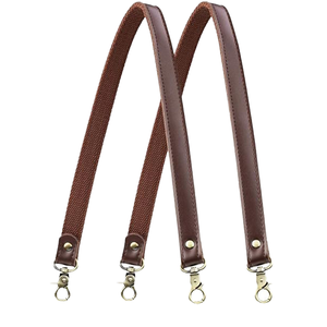 Genuine Cowhide Leather DIY <b>Replaceable</b> Handbag <b>Straps</b> 58cm Pure Cotton Crossbody Women's Hand-held <b>Straps</b> Accessory - Product Image 4