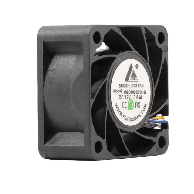 40x40x20mm DC Brushless Axial Fan 12V/24V 12000/14000/16000/18000/20000RPM High Speed Air Flow Cooling Fan for Cooler