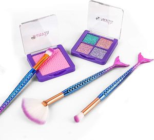 Popolare Kit di <span class=keywords><strong>Trucco</strong></span> con Ombretto Scintillante per Bambini, <span class=keywords><strong>Set</strong></span> di Bellezza con 2 Rossetti, <span class=keywords><strong>Set</strong></span> di <span class=keywords><strong>Trucco</strong></span> Unicorno per Bambini - Product Image 3