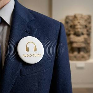 Pin Metálico Redondo con Módulo de Voz Personalizado, con Logotipo y Música, para Regalos Promocionales de Marca Corporativa - Product Image 6