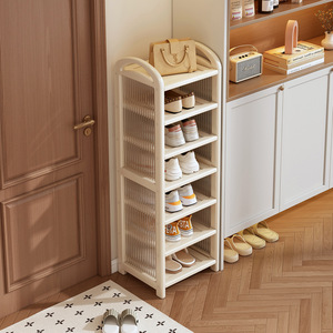 Multi Tier Shoe Rack 5 Layer Space Saving Storage Shelf For Home Bedroom Living Room Small Area Narrow Hallway - Product Image 5