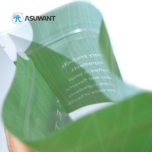 Venta al por mayor de auto-Sellado transparente frutas secas té comida hermético bolsa con logotipo personalizado - Product Image 4