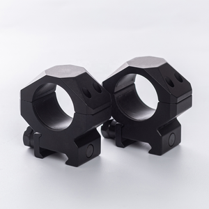 Anillas de Aluminio 7075 de 30mm/34mm para Mira Telescópica, Montaje Bajo, Altura de 1.1' - Product Image 1