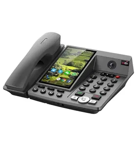 Сенсорный беспроводной Смартфон fwp 4G VOLTE, 5,5 дюйма, Android, с видеокамерой, HD, голосовым управлением и Wi-Fi, настольный беспроводной телефон
