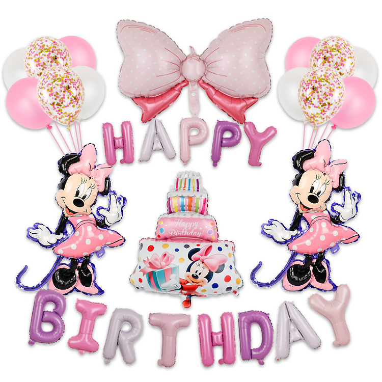 Kit Anniversaire Mickey 51 Pièces – Décoration Et Ballons Pour Fête 2 Ans, Thème Disney