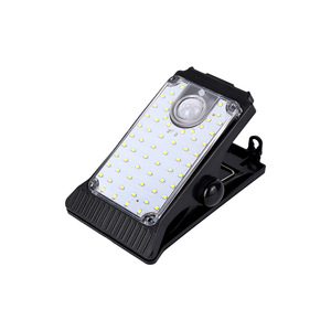 Super lumineux 60LED solaire Clip lumières chaud/blanc extérieur cour jardin <span class=keywords><strong>terrasse</strong></span> appliques corps humain Induction éclairage pour - Product Image 6