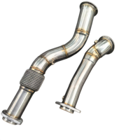 Pour BMW M3/M4 G80/G82 S58 3.0T, Downpipe haute performance spécifique au véhicule, fixation directe, meilleur rapport qualité-prix en stock
