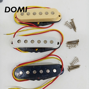 Pastilla de Guitarra Eléctrica de Bobina Simple de Alto Rendimiento, Color Negro, para Guitarra ST, Venta al por Mayor - Product Image 1