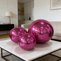 Boule miroir gonflable économique sur mesure Greenlemon Factory |   Globes publicitaires gonflables réfléchissants abordables