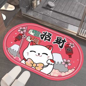 Alfombra de Baño de Tierra de Diatomeas Suave y Absorbente, <span class=keywords><strong>Venta</strong></span> Caliente, Suministro de Fábrica, Alfombra de Tierra de Diatomeas ODM/OEM, Tapete de <span class=keywords><strong>Piso</strong></span> con Base de Goma - Product Image 2