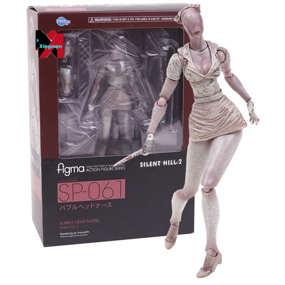 Figuras de Ação Colecionáveis Silent Hill 2 Enfermeira Bubble Head