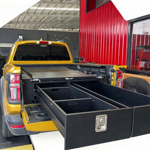 Cocina de camping para caja de camioneta con tanque de agua integrado, unidades de cajones selladas, módulos de acero con cierre manual, impermeables y a prueba de polvo para expediciones <span class=keywords><strong>4x4</strong></span> - Product Image 1