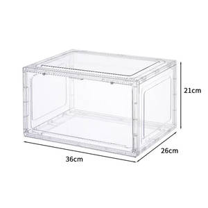 <span class=keywords><strong>Cajas</strong></span> <span class=keywords><strong>de</strong></span> Zapatos Magnéticas <span class=keywords><strong>Transparentes</strong></span> <span class=keywords><strong>de</strong></span> Acrílico al por Mayor, Tipo Cajón, Apilables, para Almacenamiento <span class=keywords><strong>de</strong></span> Zapatos Deportivos - Product Image 5