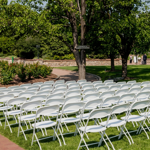 Custom Color Plastic Folding <strong>Chair</strong> Armless <strong>Outdoor</strong> <strong>Stackable</strong> Event Dining <strong>Chair</strong> for Wedding Party Hotel OEM - Product Image 2