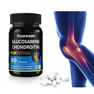 Capsules flexibles de chondroïtine msm de glucosamine de joint de soutien de glucosamine de haute qualité