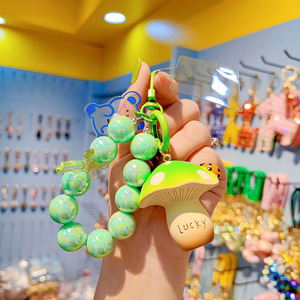 Porte-clés <span class=keywords><strong>Champignon</strong></span> en Résine Luminescent Haute Luminosité, <span class=keywords><strong>Vente</strong></span> en Gros, Pendentif Mignon pour Sac à Dos, Décoration Tendance - Product Image 3