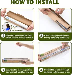 Película Estirable Industrial Transparente BOMEI PACK con Asa, Película de Plástico Resistente para Embalaje y Mudanzas - Product Image 6
