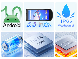 Dispositivo Resistente con Android 10.0, Lector de Códigos QR y RFID de 2M para Inventario de Lavandería y Almacén - Product Image 4
