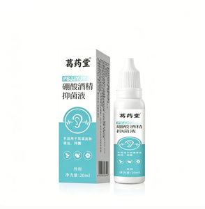 Gotas para los Oídos - Solución Antibacteriana para los Oídos - Bicarbonato de Sodio, Peróxido de Hidrógeno, Ácido Bórico, Alcanfor, Ácido Salicílico - 5 Ingredientes - Product Image 6