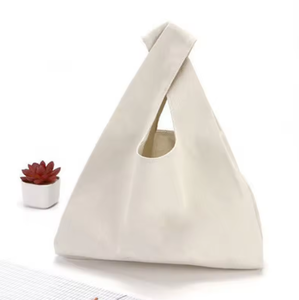 Canvas Handbag Cotton Canvas Custom Logo <b>Large</b> Capacity Student Handbag Shopping <b>Bag</b> - Product Image 1