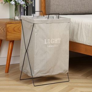 Sac à linge réutilisable avec logo personnalisé, panier à linge de voyage pour hôtel, grande capacité, panier de rangement pour vêtements - Product Image 6