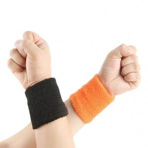 สายรัดข้อมือผ้าฝ้ายปักโลโก้แบบสั่งทำพิเศษ สำหรับกีฬาและกิจกรรมกลางแจ้ง ซับเหงื่อได้ดี - Product Image 4