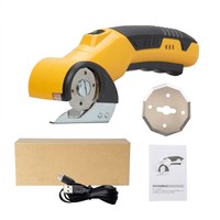 Petites ciseaux électriques sans fil à moteur sans balais au lithium, lames en acier inoxydable, machine de coupe rapide, DIY, tissus multi-usages