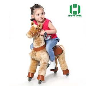 子供のための動物の機械おもちゃの乗馬馬に乗る安い人力馬ポニー - Product Image 6